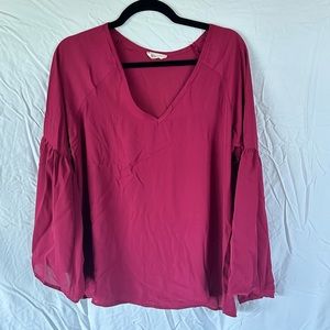 Bell sleeve top